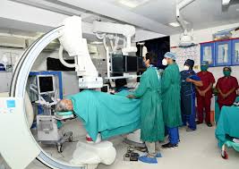 Fully equipped cath lab